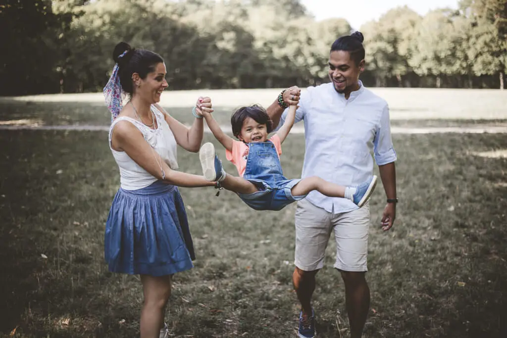 Famille ensemble