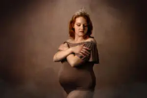 Séance photo grossesse en studio à Crosne - Marie V Photographie Essonne