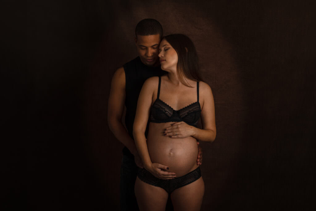 futurs parents en studio